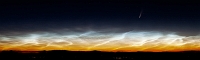 Neowise Comet and noctilucent clouds - 2020 - Mount Gabriel, Co. Cork, IE 